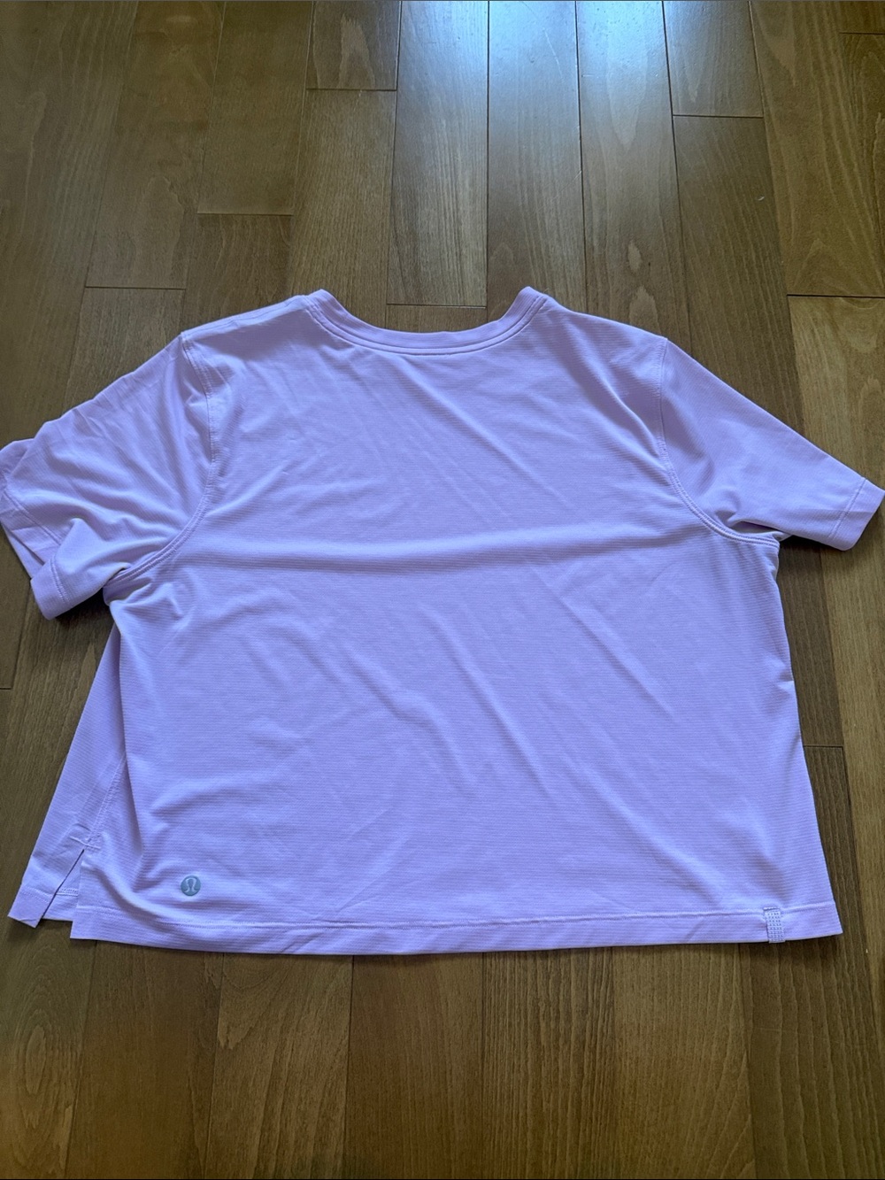 Lululemon Women's Light Pink Short Sleeve Tee - Picture 2 of 2